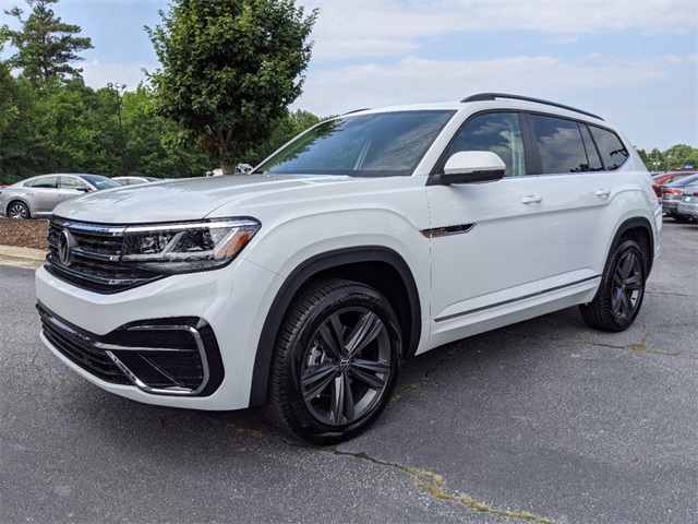 New 2021 Volkswagen Atlas 3.6l Vr6 3.6l V6 Se W Technology R-line W 