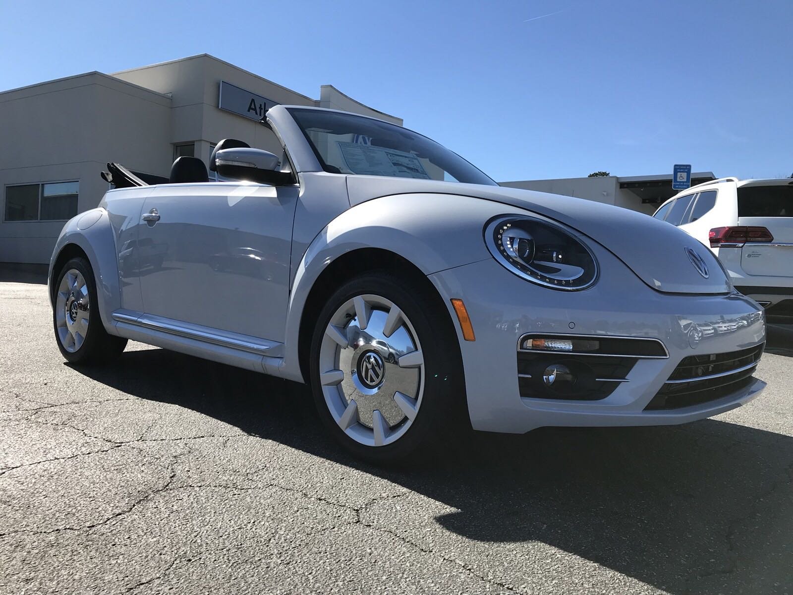 New 2018 Volkswagen Beetle Convertible Se Convertible In Snellville # 